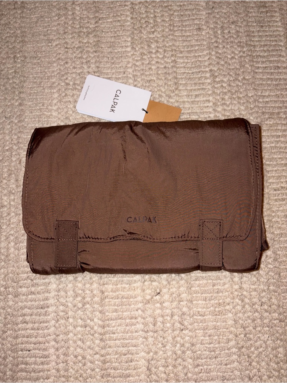 NWT Calpak Changing Pad Organizer in Hazelnut